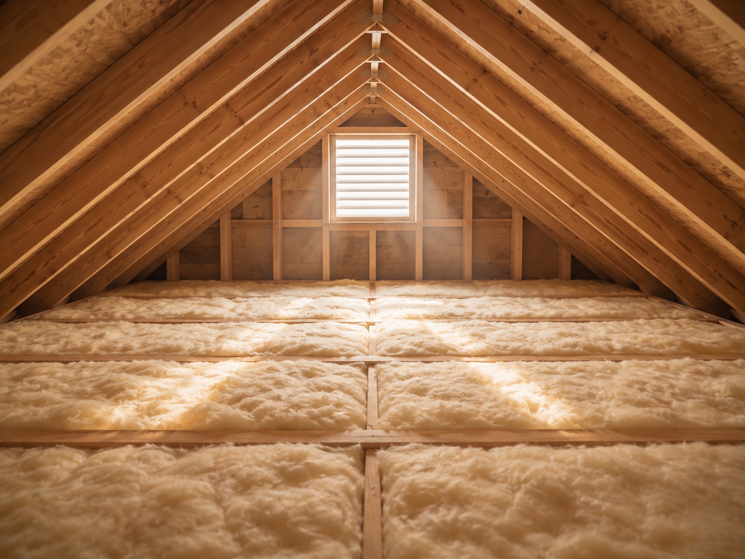 Attic insulation (fiberglass) — premium renovation